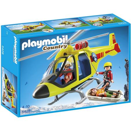 Playmobil Reddingshelikopter in de Bergen - 5428