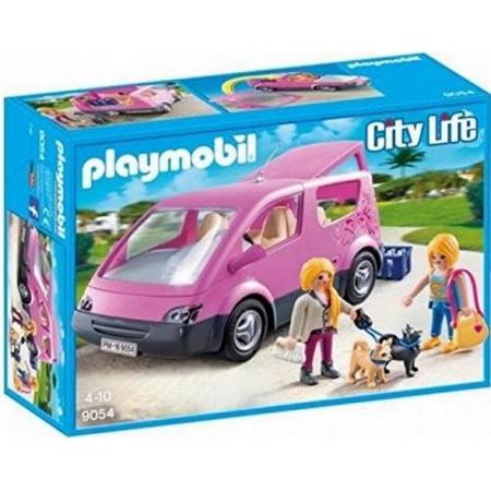 Playmobil Roze boodschappenauto - 9054 City Life
