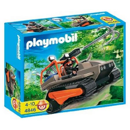 Playmobil Rupsvoertuig Met Schattenjager - 4846
