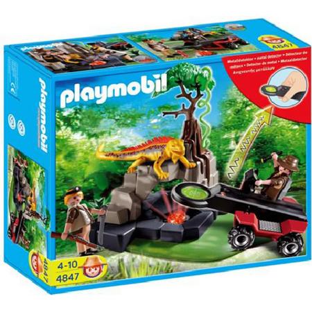 Playmobil Schattenjager Met Kristaldetector - 4847
