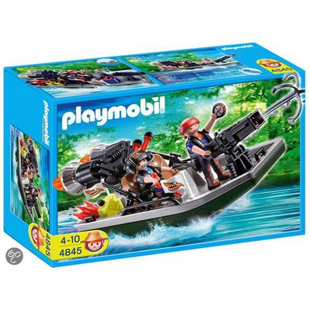 Playmobil Schattenjagers Met Boot En Kanon - 4845