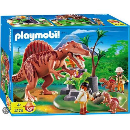 Playmobil Spinosaurus met babydinos - 4174