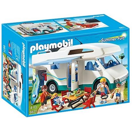 Playmobil Summer Fun: Grote Familie-camper (6671)