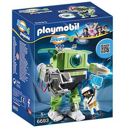 Playmobil Super 4: Cleano-robot (6693)