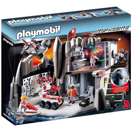 Playmobil Top Agents Hoofdkwartier- 4875