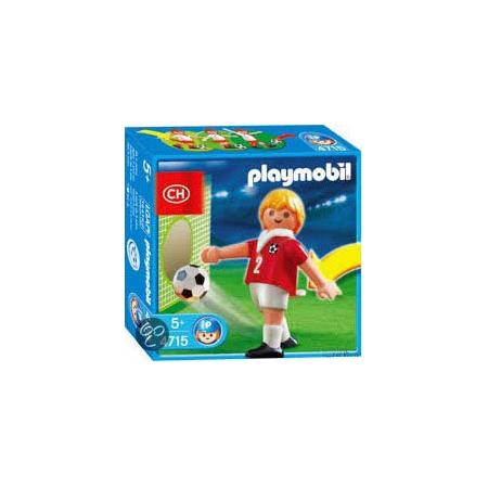 Playmobil Voetbalspeler Zwitserland - 4715