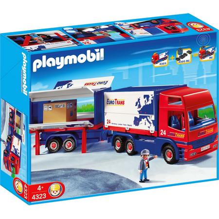 Playmobil Vrachtwagen met Aanhanger - 4323