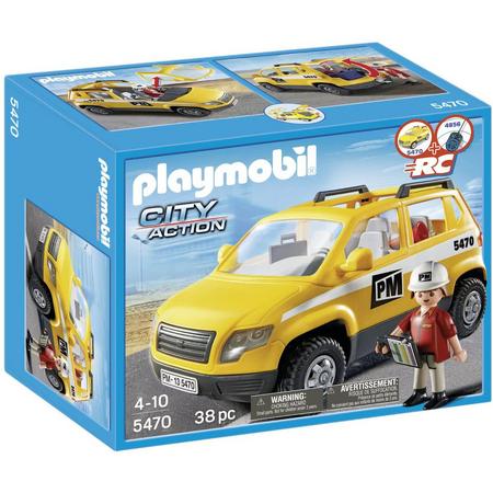 Playmobil Werfleider met voertuig - 5470