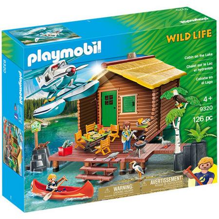 Playmobil Wild Life Cabin on the Lake 9320