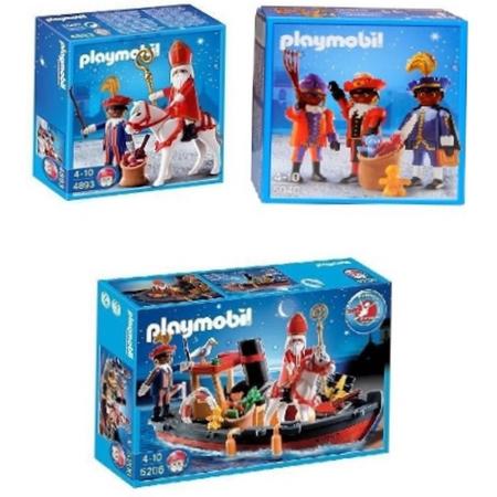 Playmobil sinterklaasfeest 3 pack voordeel 5206  - 4893 - 5040
