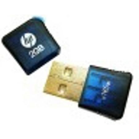 PNY HP v165w USB Flash Drive - 16 GB / Blauw