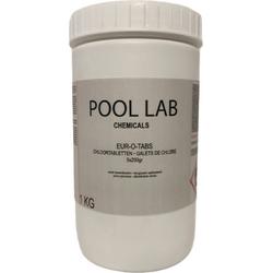 Pool Lab Tabs 5x200gr - Chloortabletten Zwembad - chloor tabletten - chloortabletten jacuzzi - spa - whirlpool - zwembad - tabletten zwembad - shock - ontsmetting - opzetzwembaden