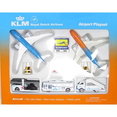 KLM Orange Livery Airport Playset - vliegtuig - luchthaven