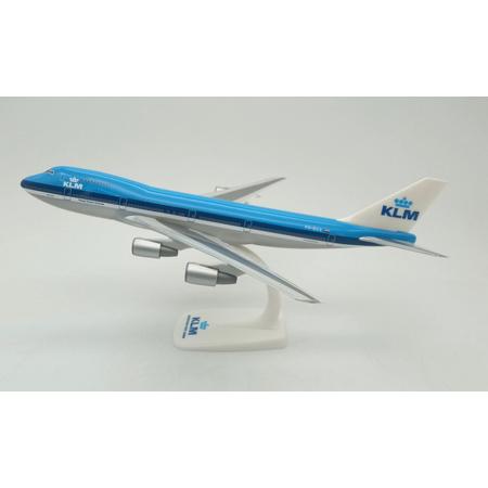 KLM schaalmodel vliegtuig Boeing 747-200 schaal 1:250 lengte 28,26cm