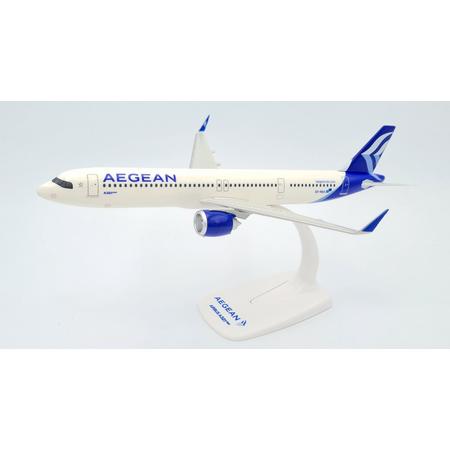 Schaalmodel vliegtuig Aegean Airbus A321neo schaal 1:200 lengte 22,25cm