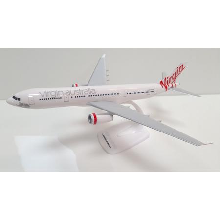 Schaalmodel vliegtuig Virgin Australia Airbus A330-200 schaal 1:200 lengte 29,5cm