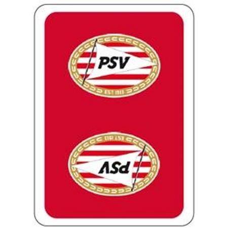Speelkaarten - PSV: rood