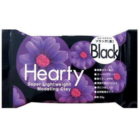 Hearty Black Modeling Clay Super Lightweight