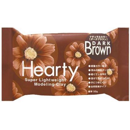 Hearty Dark Brown Modeling Clay Super Lightweight