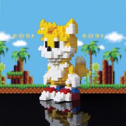 Sonic The Hedgehog Pixel Bricks - Tails /Toys