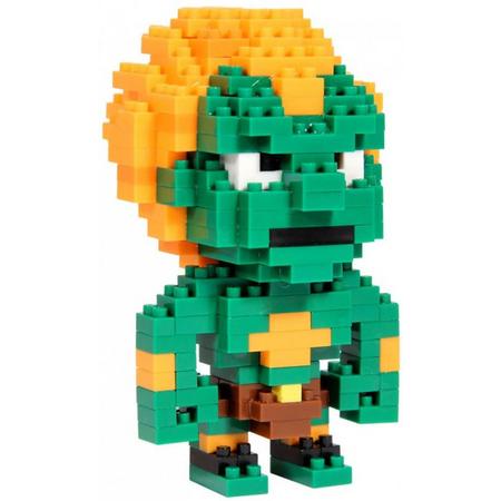 Street Fighter Blanka Pixel bricks /Toys