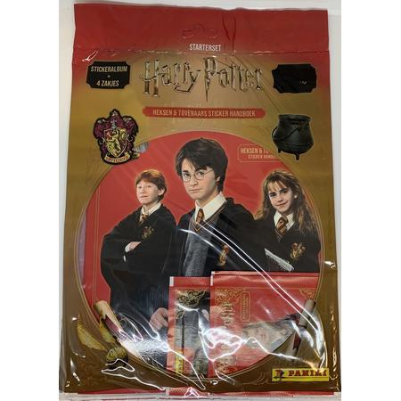 Harry Potter Starterset - Panini - Stickeralbum en 5 pakjes kaartjes