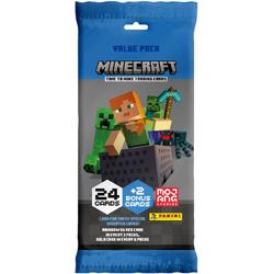 Minecraft Value-Pack met 24 Cards en 2 Bonus Cards
