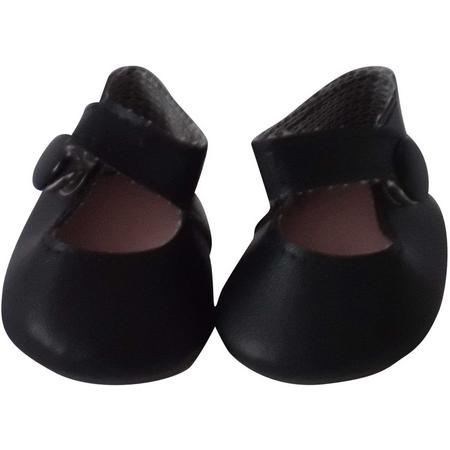 Zwarte schoentjes - 36cm - Paola Reina