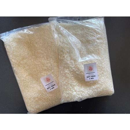 Soja was in korrels - 2 kg - Paper Bricks ®  soy wax voor kaarsen en melts - ecologische sojawas