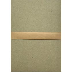 50 vel gekleurd hobby karton / papier, A4 210x297 mm – stevig 210 grams 100% recycled kraft kleur pastel blauw/grijs