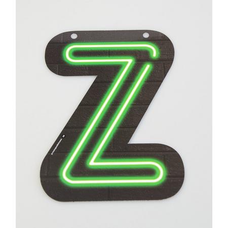 Neon letter - Z