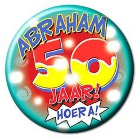 Paperdreams - Button - Klein - 50 Jaar - Abraham