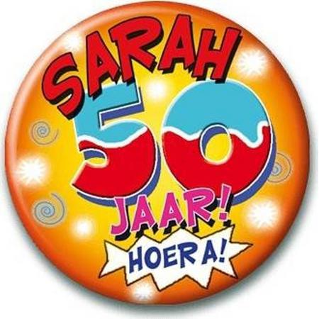 Paperdreams - Button - Klein - 50 Jaar - Sarah