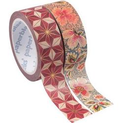 Paperblanks Washi Tape Hishi/Filigree Floral Ivory