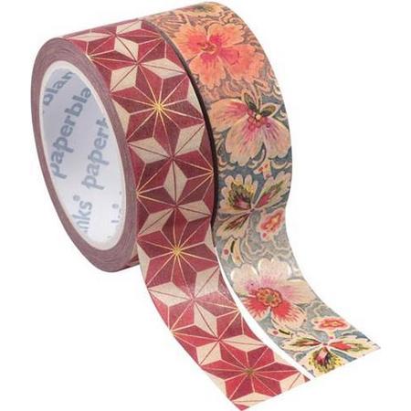 Paperblanks Washi Tape Hishi/Filigree Floral Ivory