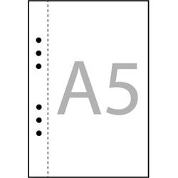 (Art.no. 920800) 10 vel MyArtBook Paper 200 GSM Watercolour Paper Size 165 x 210 mm (A5) - 6 punch holes - perforation