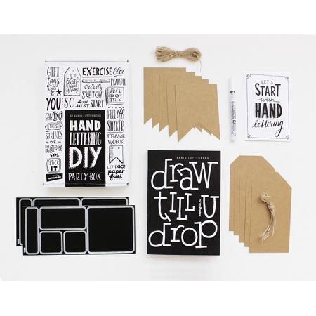 (No. 890006) DIY Handlettering Partybox Paperfuel