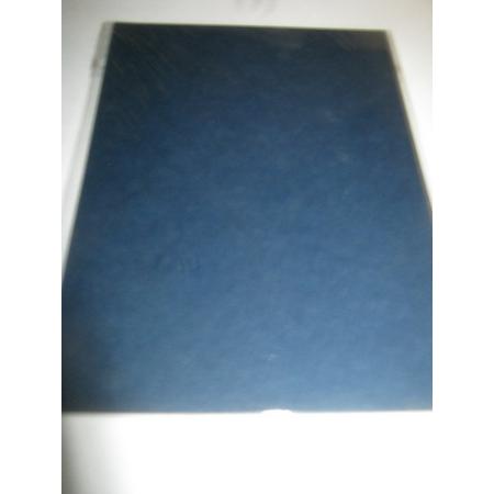 Papicolor Enkele kaart A6 nachtblauw 200grs 6 stuks 105x148mm