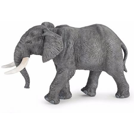 Plastic Afrikaanse olifant 16 cm - miniatuurdieren