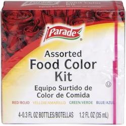 Parade Food Color Kit (1.2oz/34gr)