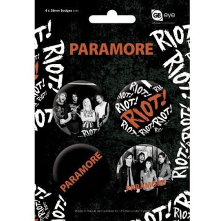 Paramore Buttons - Official Badge Pack