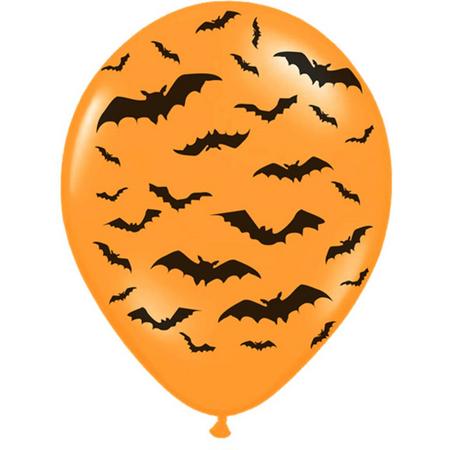 Ballonnen Halloween Vleermuizen 50 stuks