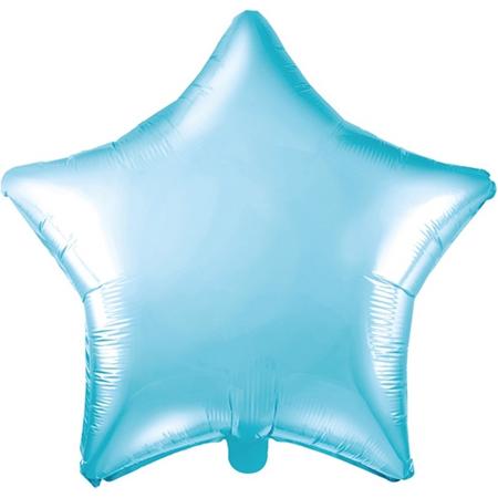 Folieballon ster blauw