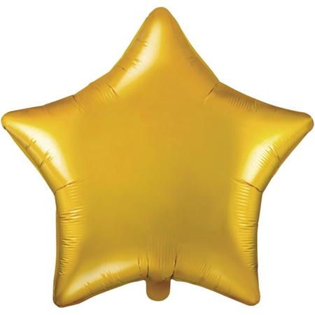 Folieballon ster goud