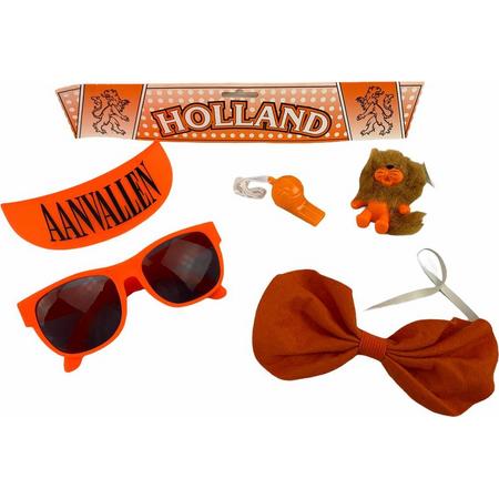 Holland Oranje Voetbal supporterspakket - EK VOETBAL 2021