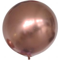XXL Rosé Chroom Ballon (90 cm)