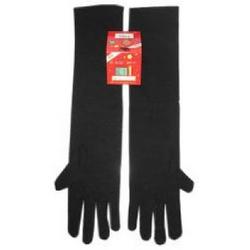handschoenen stretch zwart 37 cm mt M