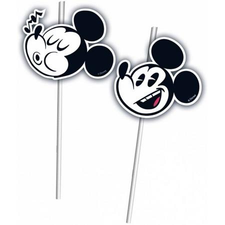 Disney Mickey Mouse Super Cool rietjes 6 st.