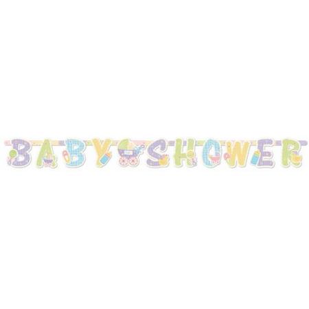 Geboorte Letterslinger Baby Shower 2 meter