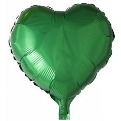 Helium Ballon Hart Groen 46cm leeg